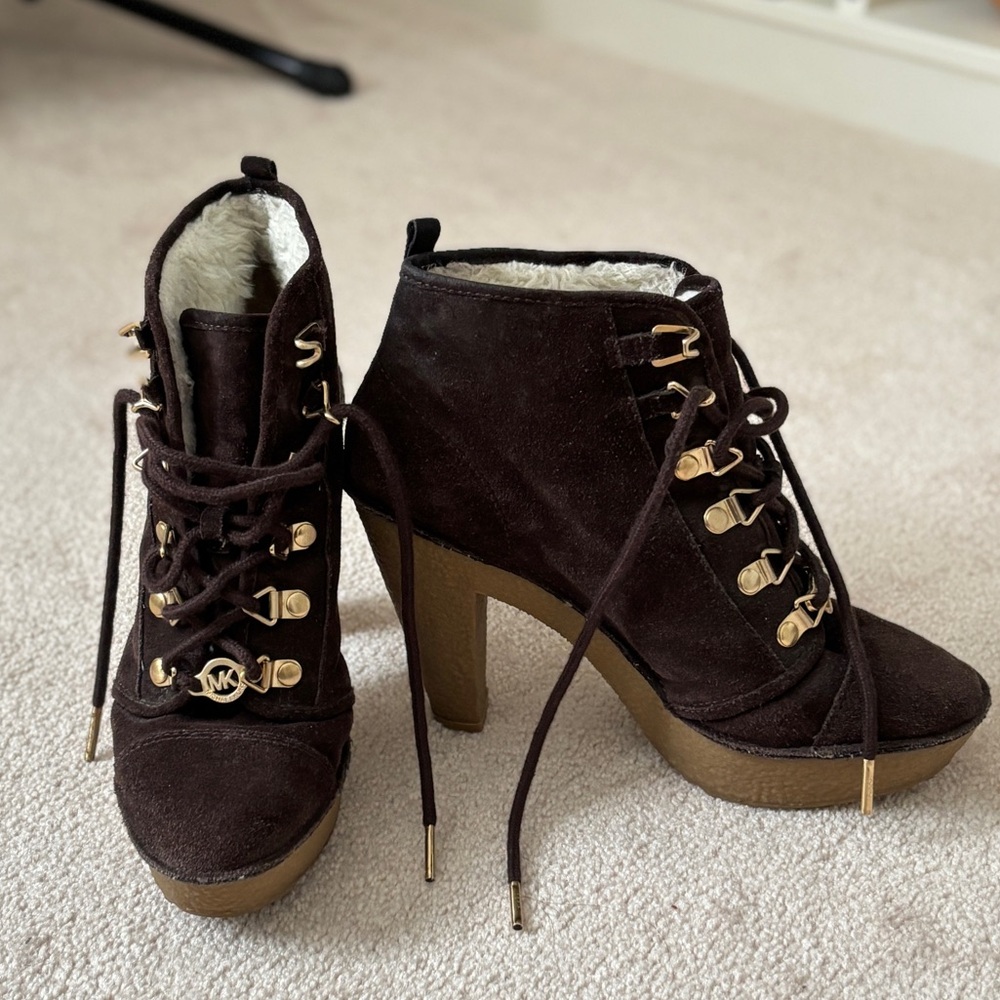 Michael Kors, suede boots Sz 7 US